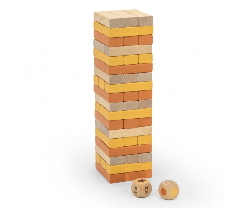 VIGA PolarB Drewniana Gra Wieża Układanka
