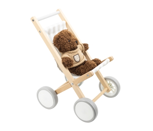 VIGA Drewniany Wózek Dla Lalek Spacerówka