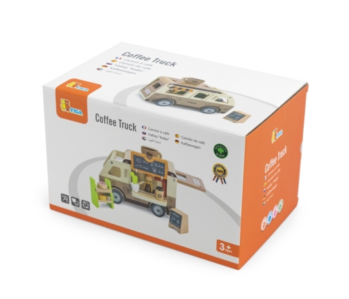 VIGA Food truck Drewniane Auto Kawiarnia Cukiernia