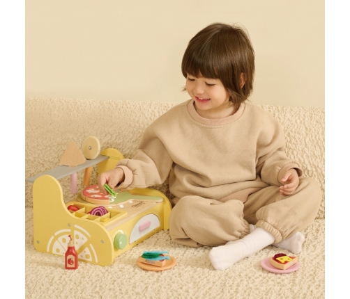 CLASSIC WORLD Drewniany Piec do Pizzy Oven Pizza 3+ FSC