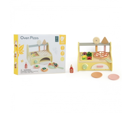 CLASSIC WORLD Drewniany Piec do Pizzy Oven Pizza 3+ FSC