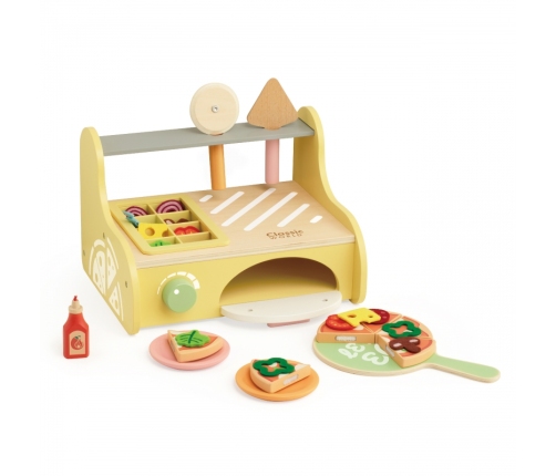 CLASSIC WORLD Drewniany Piec do Pizzy Oven Pizza 3+ FSC