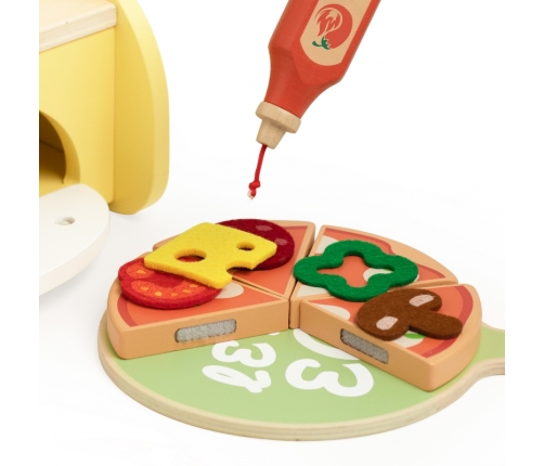 CLASSIC WORLD Drewniany Piec do Pizzy Oven Pizza 3+ FSC