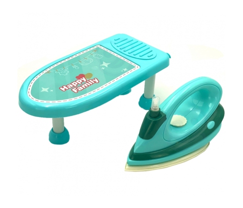 WOOPIE Zestaw do Prasowania 2w1 Deska Żelazko + Kosz na Pranie 6 el.