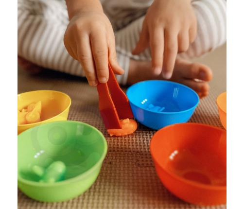 WOOPIE Gra Edukacyjna Sorter Kolorów Pojazdy 44 el.