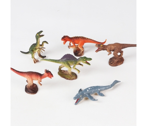 WOOPIE Zestaw Figurki Dinozaury 18 szt. - wersja 1