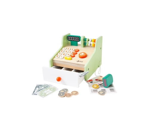 CLASSIC WORLD Drewniana Kasa Sklepowa Dla Dzieci