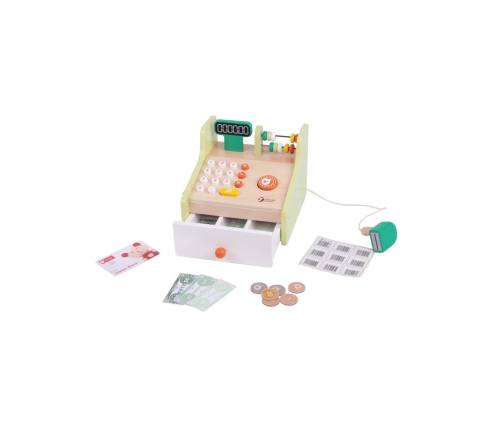 CLASSIC WORLD Drewniana Kasa Sklepowa Dla Dzieci