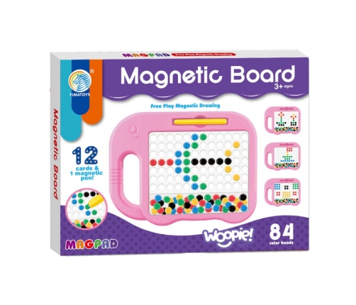 WOOPIE Tablica Magnetyczna dla Dzieci Montessori MagPad Słonik