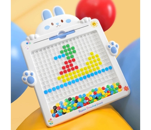 WOOPIE Tablica Magnetyczna dla Dzieci Montessori MagPad Królik