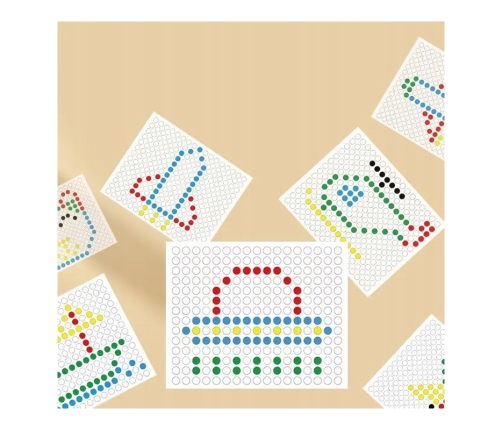 WOOPIE Tablica Magnetyczna dla Dzieci Montessori MagPad Dinozaur