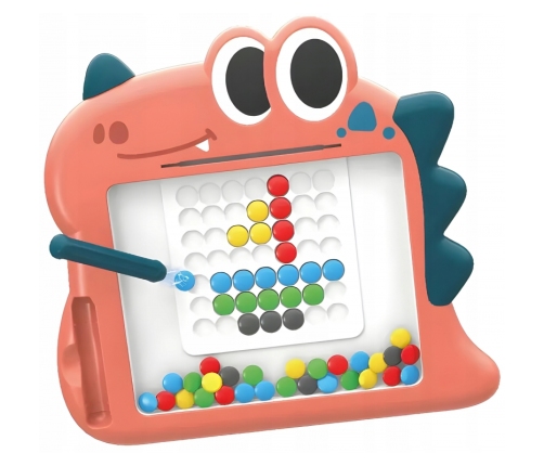 WOOPIE Tablica Magnetyczna dla Dzieci Montessori MagPad Dinozaur