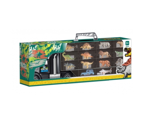WOOPIE Samochód Transporter Dinozaury Ciężarówka