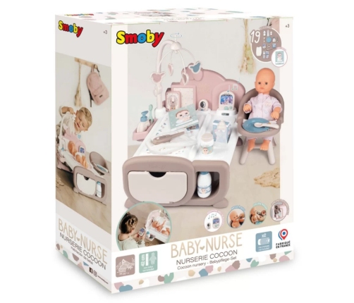 SMOBY Baby Nurse Электронный уголок няни  + аксессуары