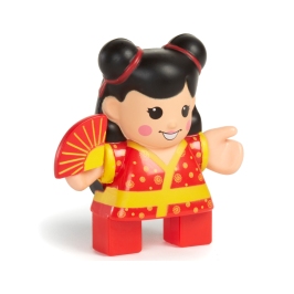 Little Tikes Figurka Gejsza Klocki Wafle