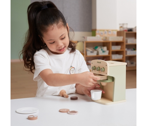 VIGA PolarB Drewniany Ekspres do Kawy Zielony + Akcesoria