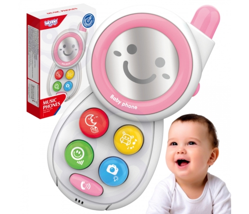 WOOPIE BABY Telefonik Interaktywny Komórka z Dźwiękami