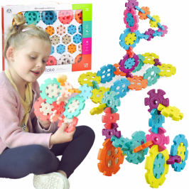 WOOPIE Klocki Konstrukcyjne Wafle Jeżyki 120 el. WOOPIE Klocki Konstrukcyjne Wafle Jeżyki 120 el.