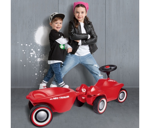 Piekabe stumjamai mašīnai BIG Bobby Car Neo Red