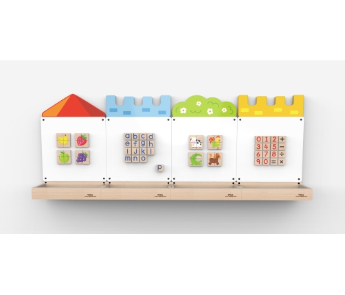 VIGA System Tablic Edukacyjnych Zamek Certyfikat FSC