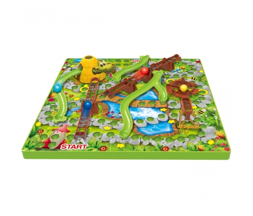 WOOPIE Gra Planszowa Drabiny i Węże 5+