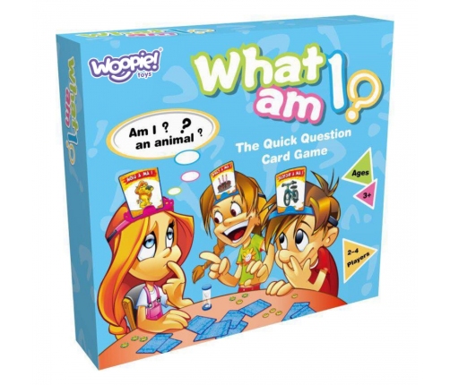 WOOPIE Kim jestem? Zgadnij Gra Rodzinna Rozrywkowa