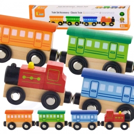 VIGA Zestaw akcesoriów do kolejki - klasyczny pociąg VIGA Zestaw akcesoriów do kolejki - klasyczny pociąg