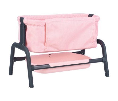 SMOBY Łóżeczko Maxi-Cosi Quinny dla Lalek 38 cm ze Schowkiem i Regulacją Wysokości