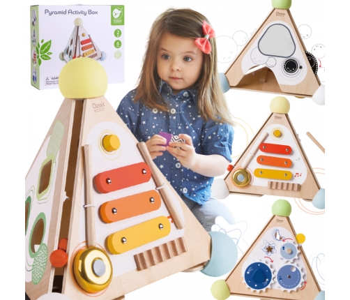 CLASSIC WORLD Piramida Aktywności Activity Box 4w1