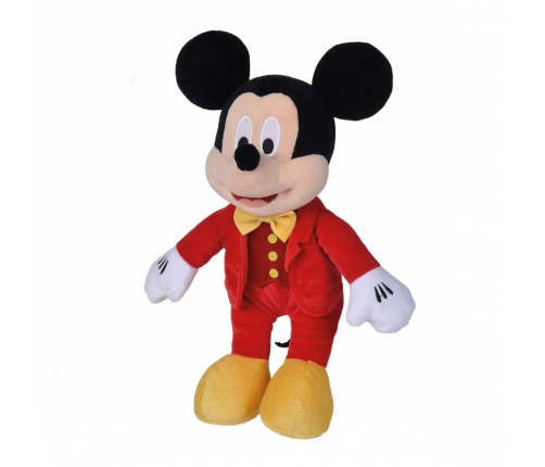 SIMBA DISNEY Maskotka Myszka Mickey w połyskującym czerwonym smokingu 25cm