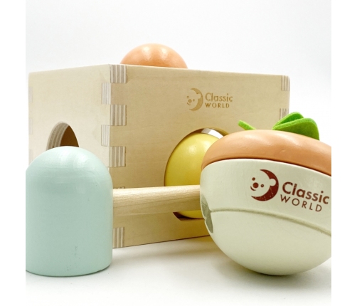 CLASSIC WORLD Pastelowy Zestaw Edukacyjny dla Dzieci Box od 6 do 12 miesiąca