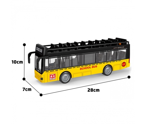 WOOPIE Autobus ze Światłami i Otwieranymi Drzwiami