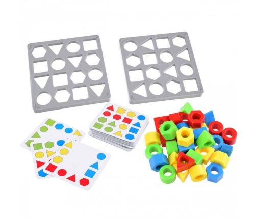 WOOPIE Gra Logiczna Dopasuj Kształty