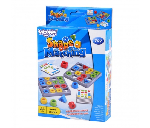 WOOPIE Gra Logiczna Dopasuj Kształty