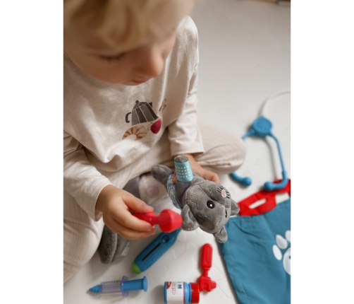 WOOPIE Zestaw Małego Weterynarza Kot Torba