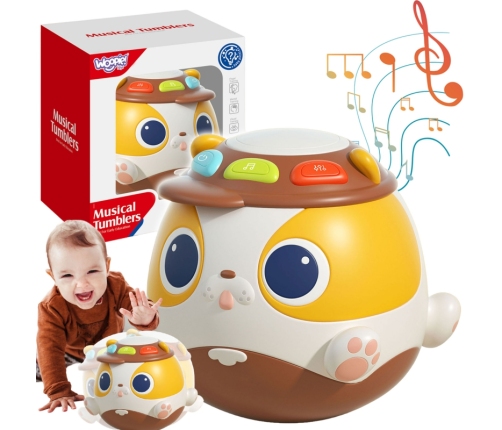 WOOPIE BABY Interaktywna Grająca Kula Piesek Zabawka Muzyczna Edukacyjna