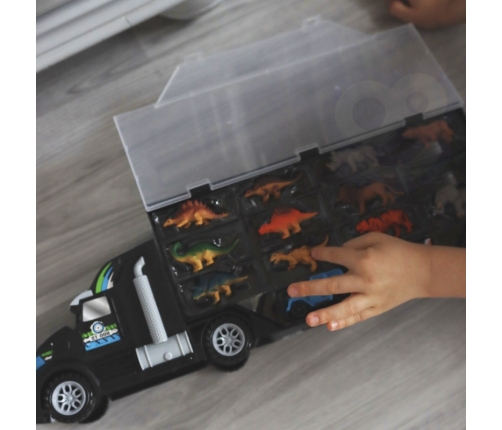 WOOPIE Samochód Transporter Dinozaury Ciężarówka
