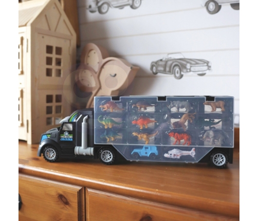 WOOPIE Samochód Transporter Dinozaury Ciężarówka