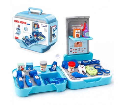 WOOPIE Zestaw Małego Dentysty Lekarza 33 el.