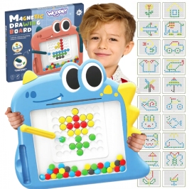 WOOPIE Tablica Magnetyczna dla Dzieci Montessori MagPad Dinozaur WOOPIE Tablica Magnetyczna dla Dzieci Montessori MagPad Dinozaur