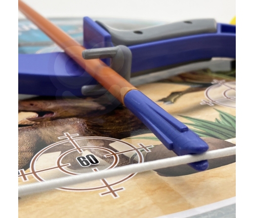 WOOPIE Zestaw Małego Łucznika Dinozaury Łuk Strzały Tarcza 32 el.