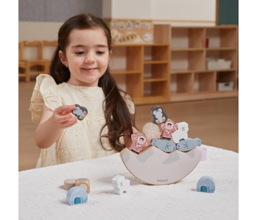 VIGA PolarB Gra Balansujące Zwierzęta Arktyczne Układanka