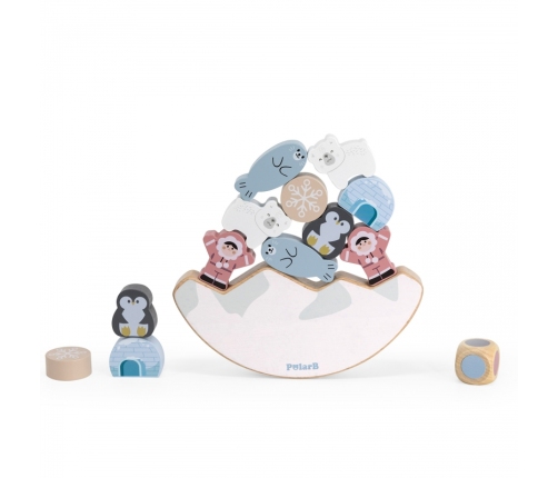 VIGA PolarB Gra Balansujące Zwierzęta Arktyczne Układanka