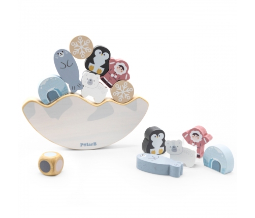 VIGA PolarB Gra Balansujące Zwierzęta Arktyczne Układanka