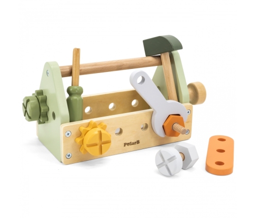 VIGA PolarB Skrzynka z Narzędziami Zestaw Drewniany