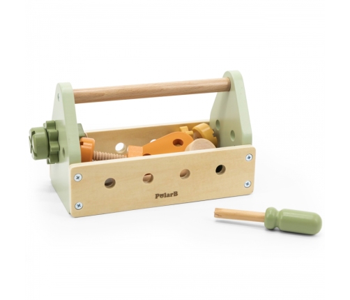 VIGA PolarB Skrzynka z Narzędziami Zestaw Drewniany