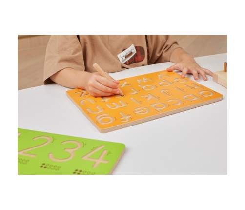 VIGA Tablica Grafomotoryczna Kształty Nauka Pisania