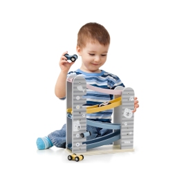 VIGA PolarB Drewniana Zjeżdżalnia Dla Samochodzików Tor Wyścigowy