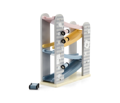 VIGA PolarB Drewniana Zjeżdżalnia Dla Samochodzików Tor Wyścigowy