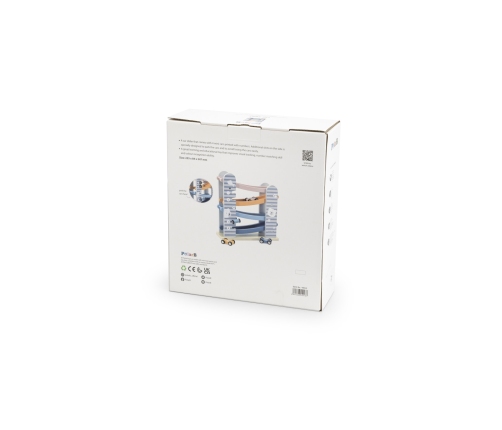 VIGA PolarB Drewniana Zjeżdżalnia Dla Samochodzików Tor Wyścigowy